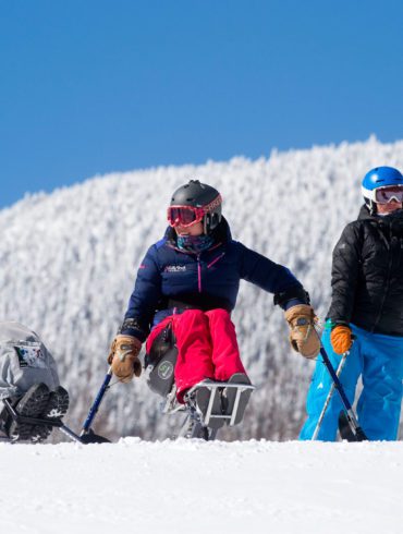 adaptive skiers group